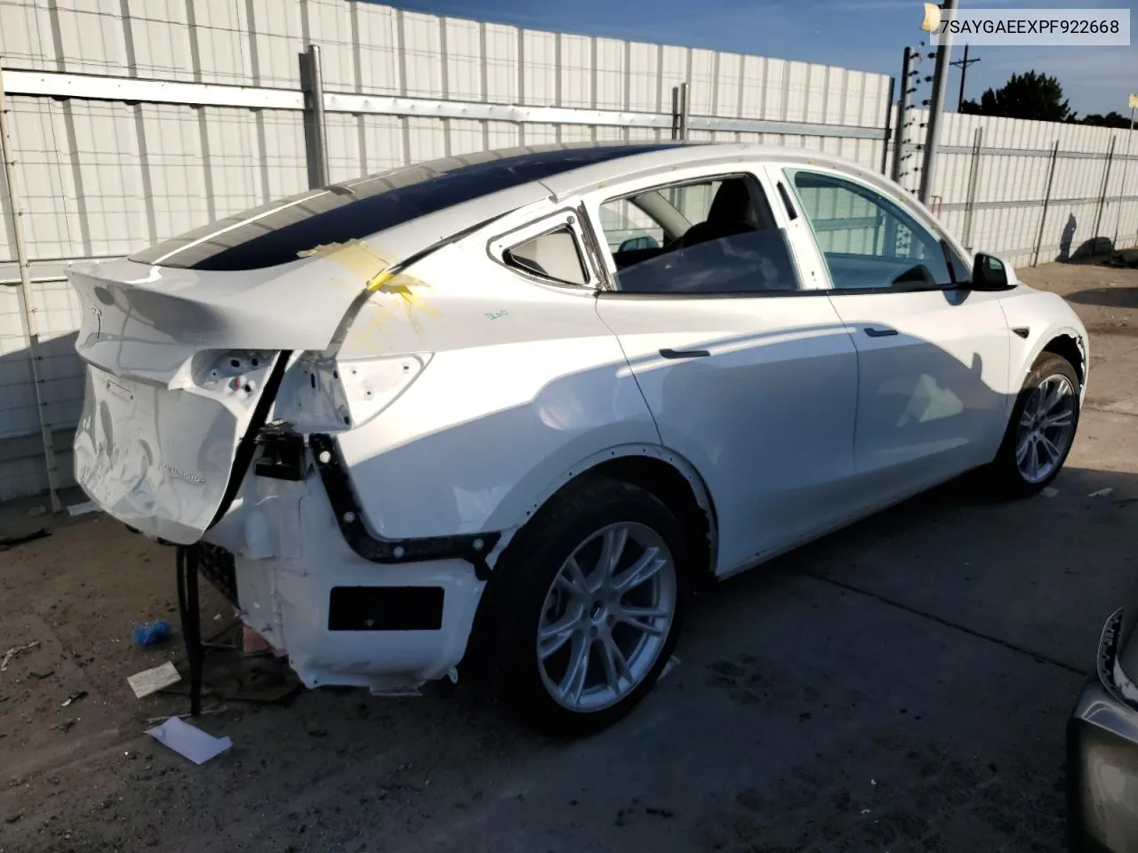 7SAYGAEEXPF922668 2023 Tesla Model Y