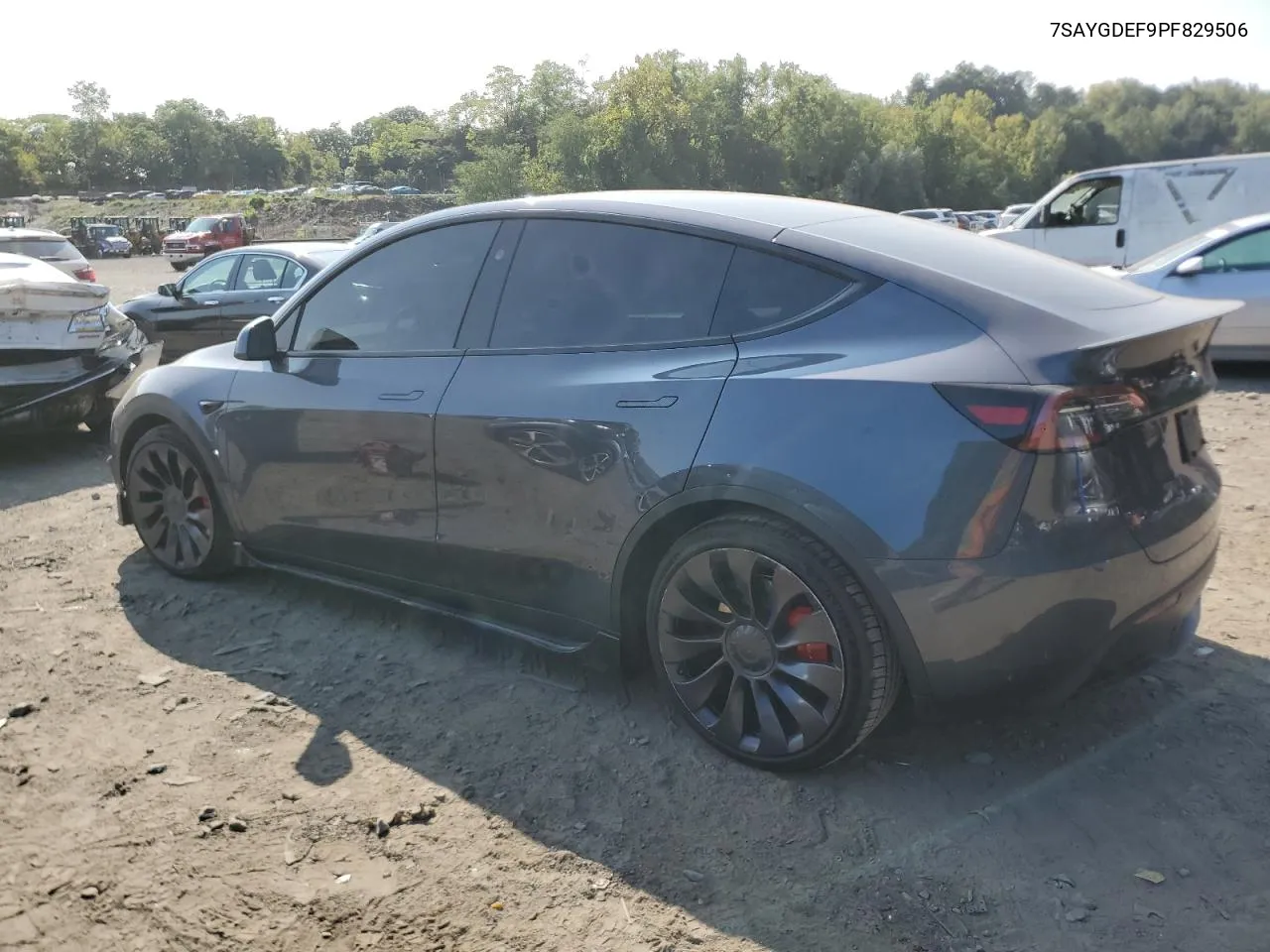 2023 Tesla Model Y VIN: 7SAYGDEF9PF829506 Lot: 70870574