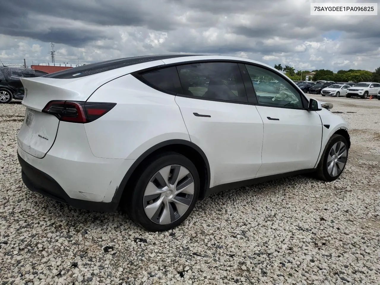 2023 Tesla Model Y VIN: 7SAYGDEE1PA096825 Lot: 70920424