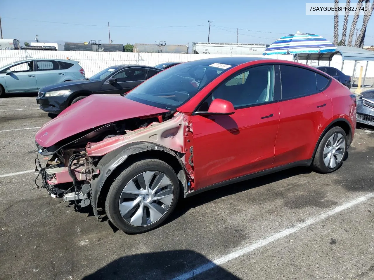 7SAYGDEE8PF827740 2023 Tesla Model Y