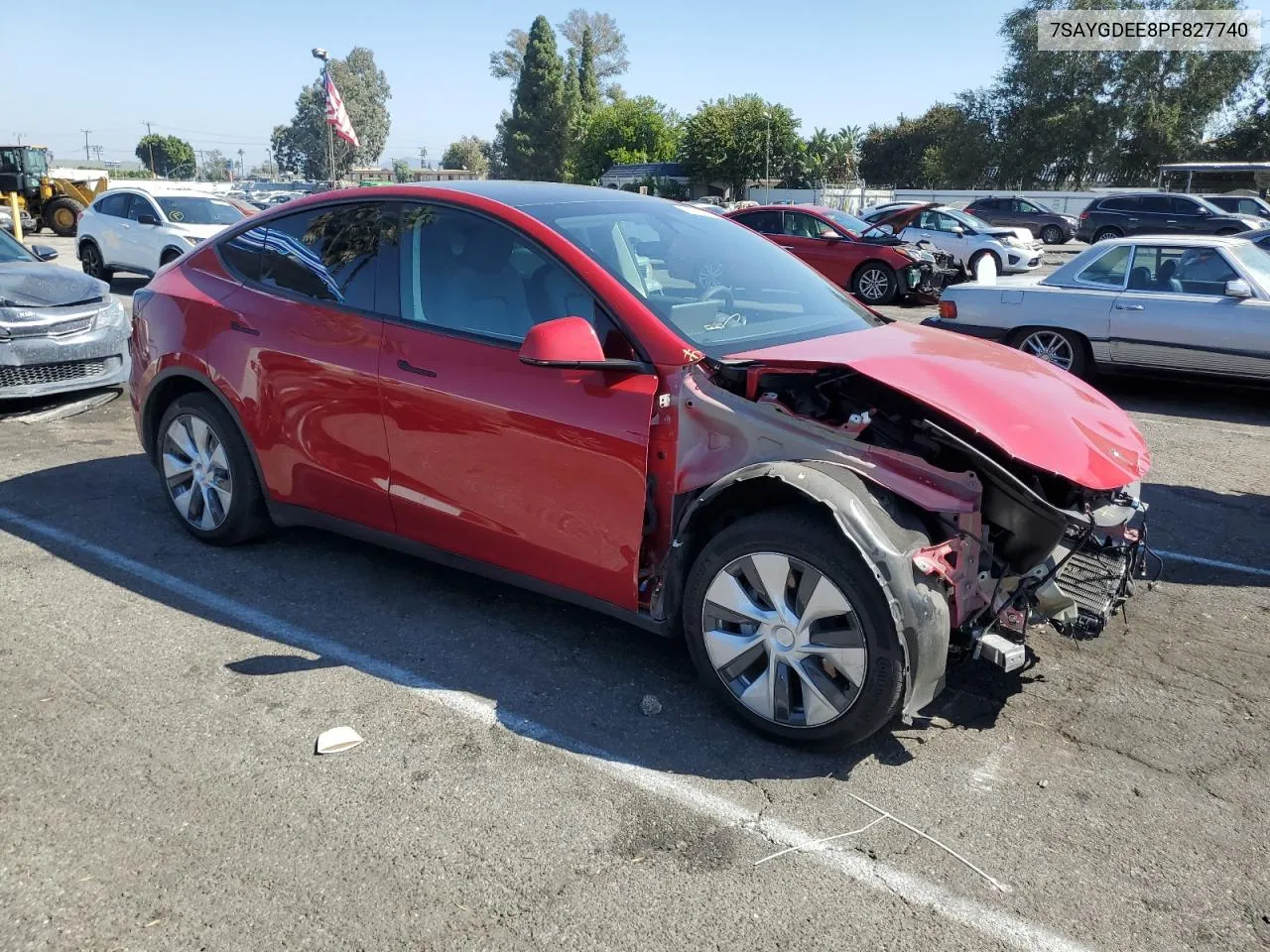 7SAYGDEE8PF827740 2023 Tesla Model Y