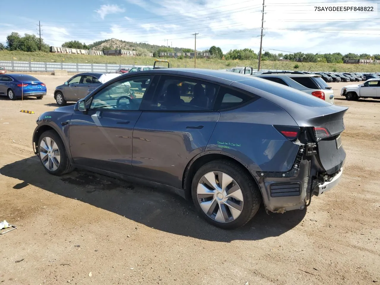 7SAYGDEE5PF848822 2023 Tesla Model Y