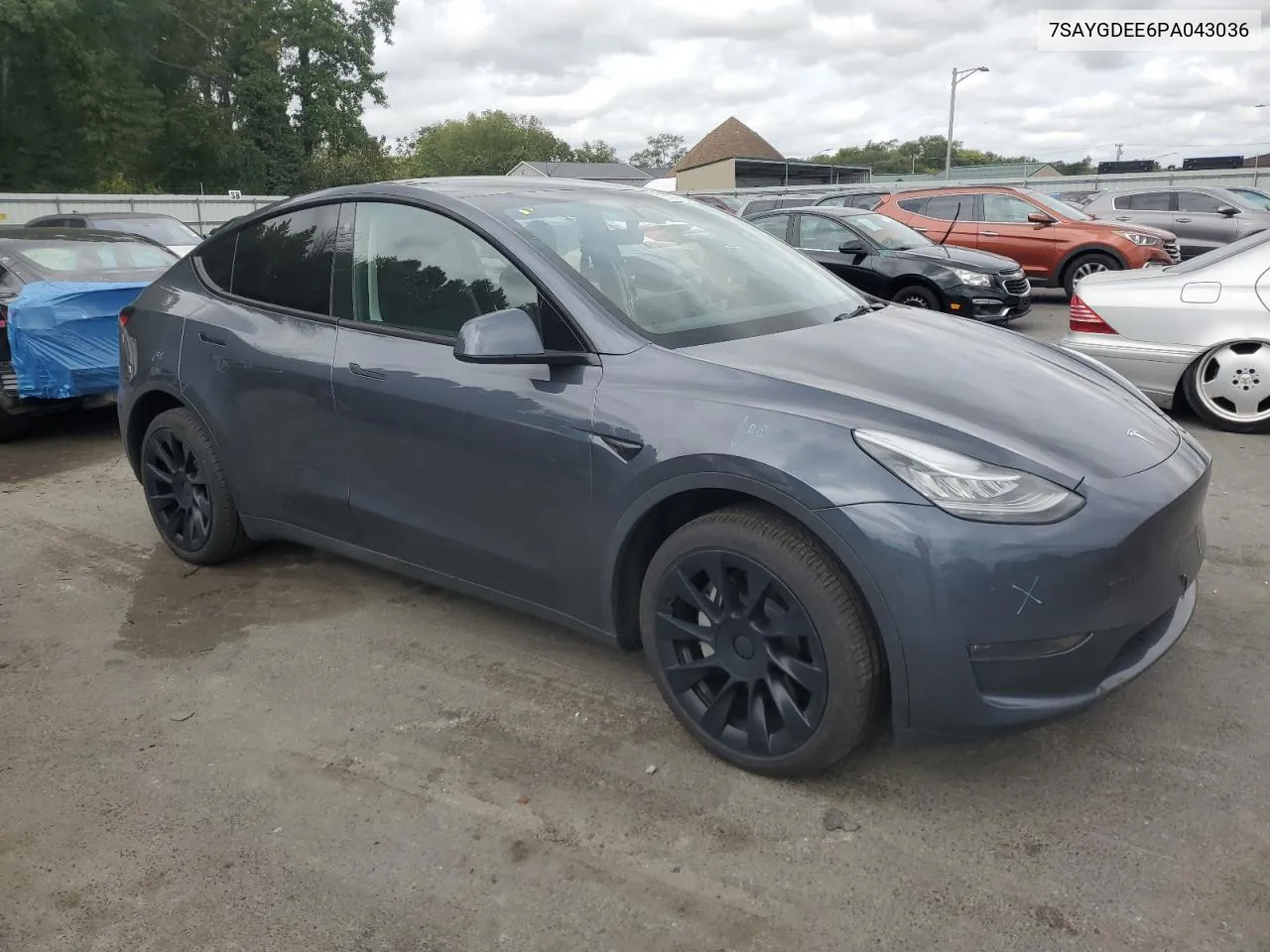 2023 Tesla Model Y VIN: 7SAYGDEE6PA043036 Lot: 71215024