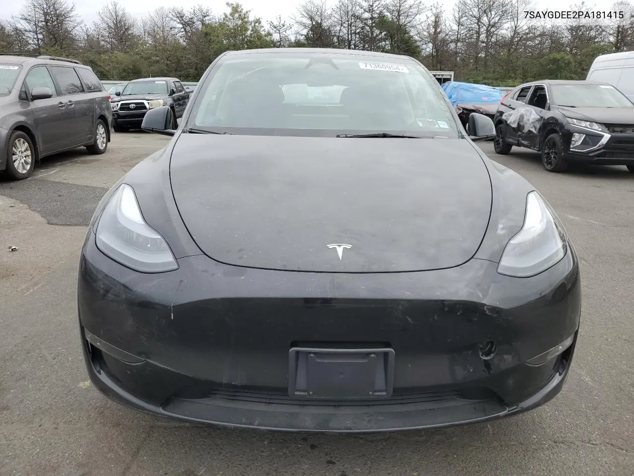 2023 Tesla Model Y VIN: 7SAYGDEE2PA181415 Lot: 71360954