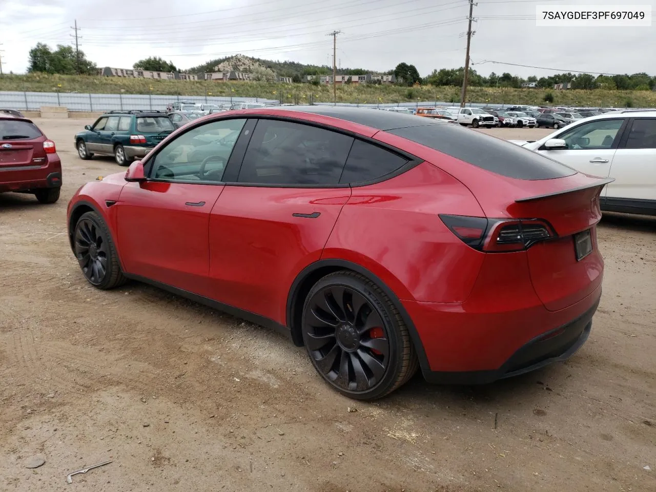 7SAYGDEF3PF697049 2023 Tesla Model Y