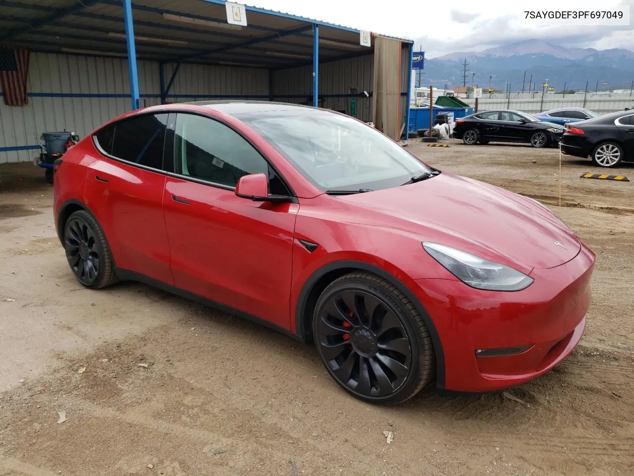 7SAYGDEF3PF697049 2023 Tesla Model Y