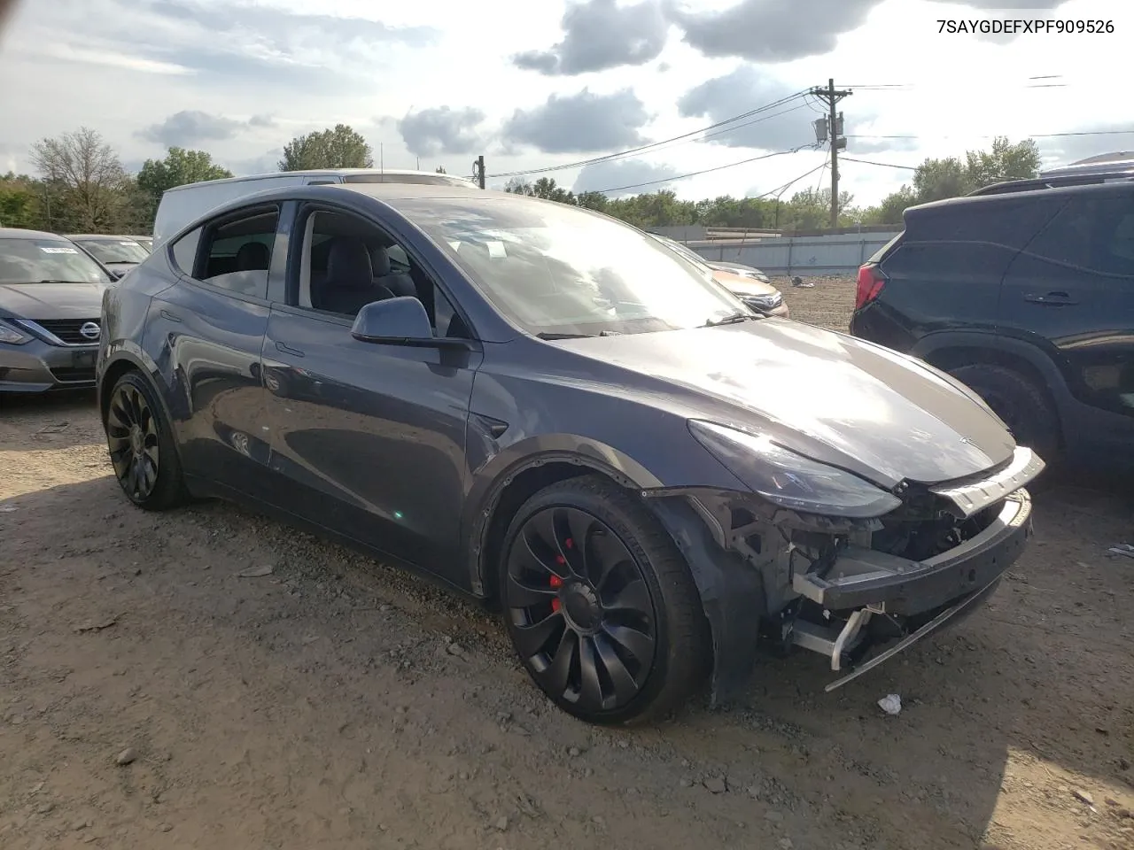 7SAYGDEFXPF909526 2023 Tesla Model Y