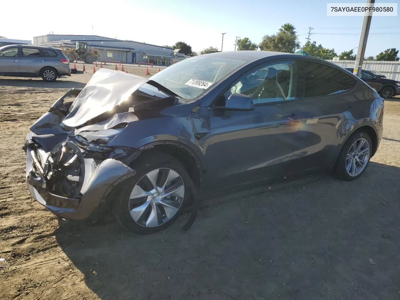 7SAYGAEE0PF980580 2023 Tesla Model Y