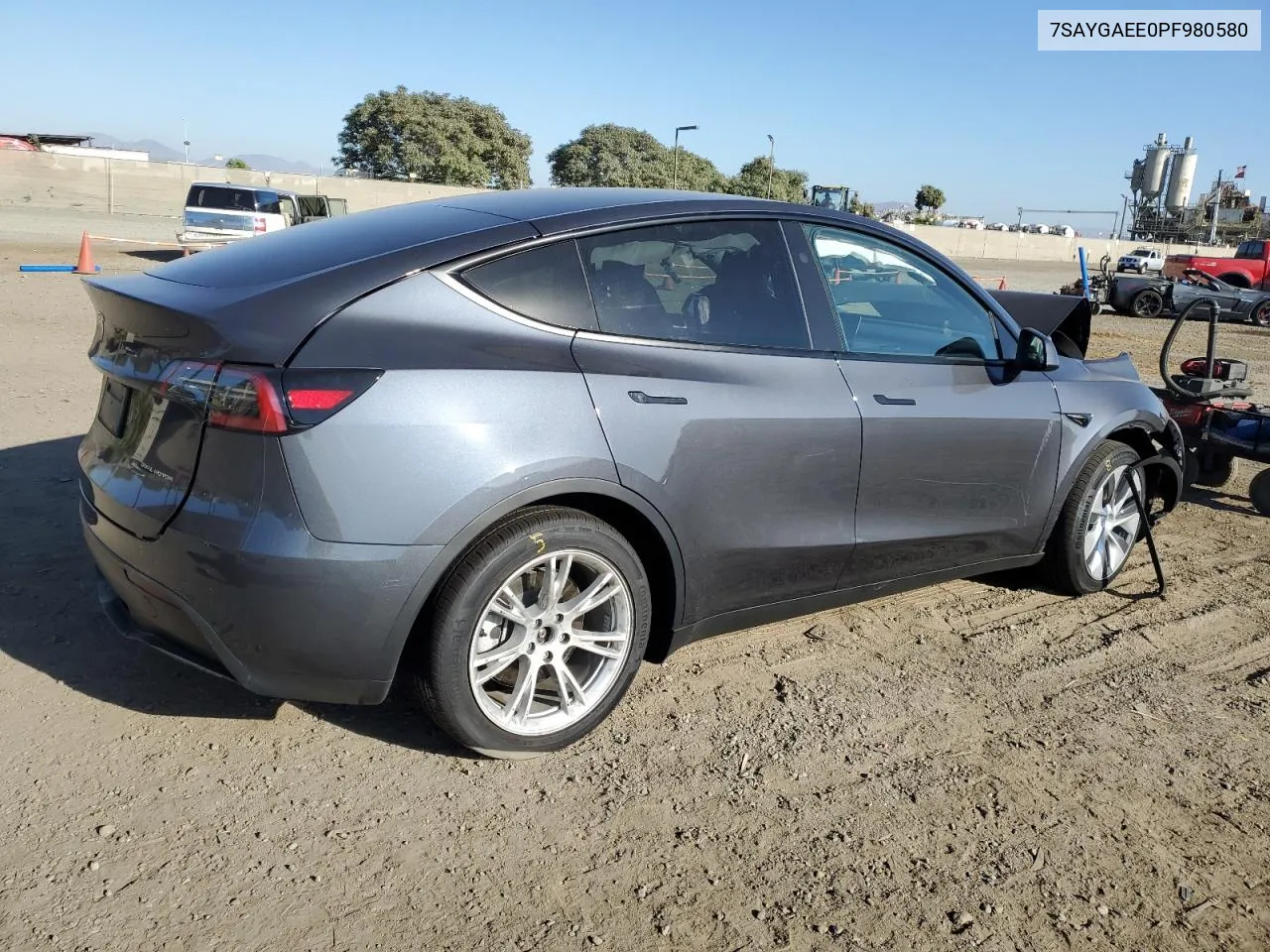 2023 Tesla Model Y VIN: 7SAYGAEE0PF980580 Lot: 71399264