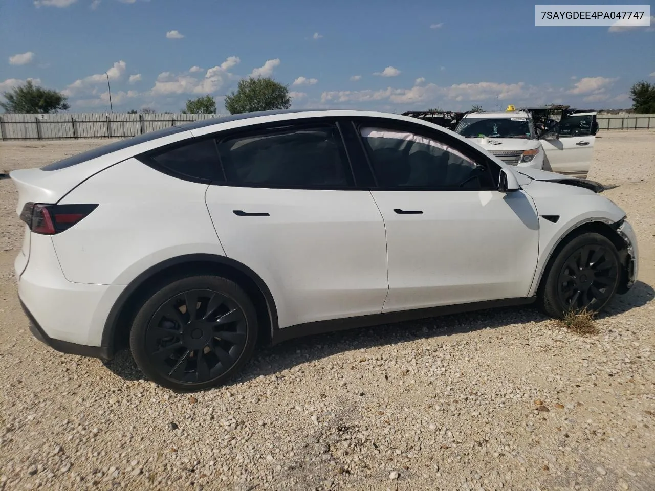 2023 Tesla Model Y VIN: 7SAYGDEE4PA047747 Lot: 71419424