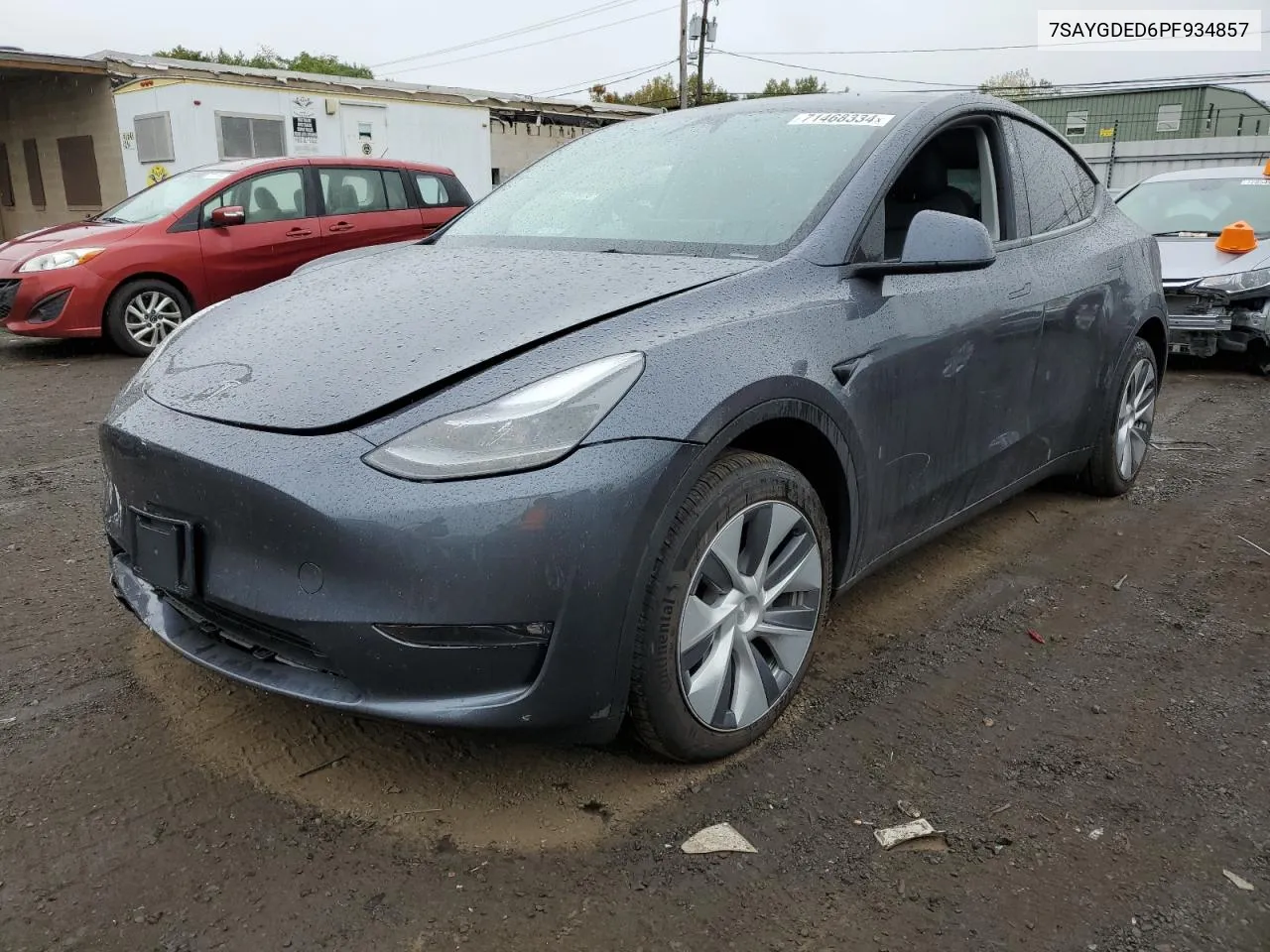 2023 Tesla Model Y VIN: 7SAYGDED6PF934857 Lot: 71468334