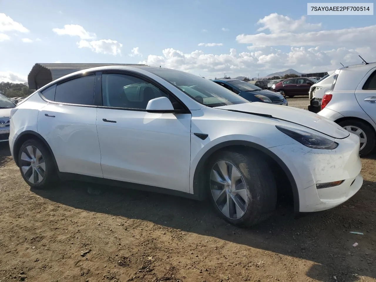 7SAYGAEE2PF700514 2023 Tesla Model Y