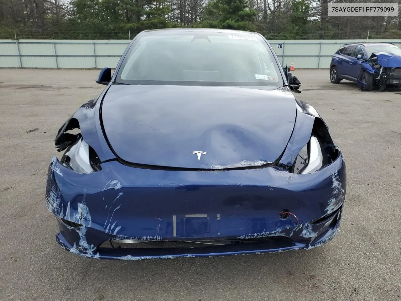 2023 Tesla Model Y VIN: 7SAYGDEF1PF779099 Lot: 71728464