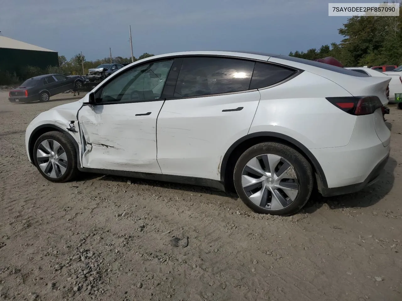 2023 Tesla Model Y VIN: 7SAYGDEE2PF857090 Lot: 71774084