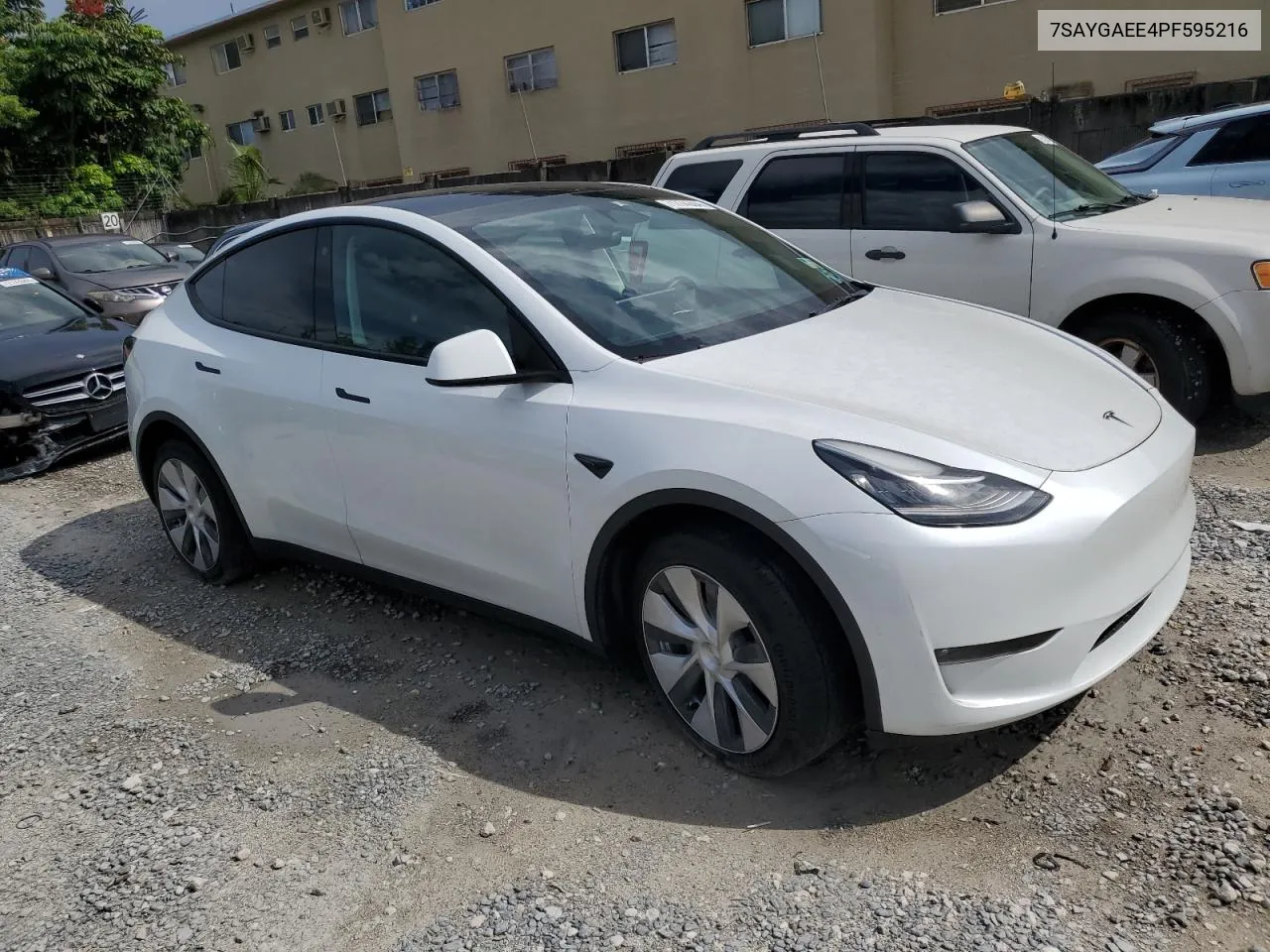 2023 Tesla Model Y VIN: 7SAYGAEE4PF595216 Lot: 71774304