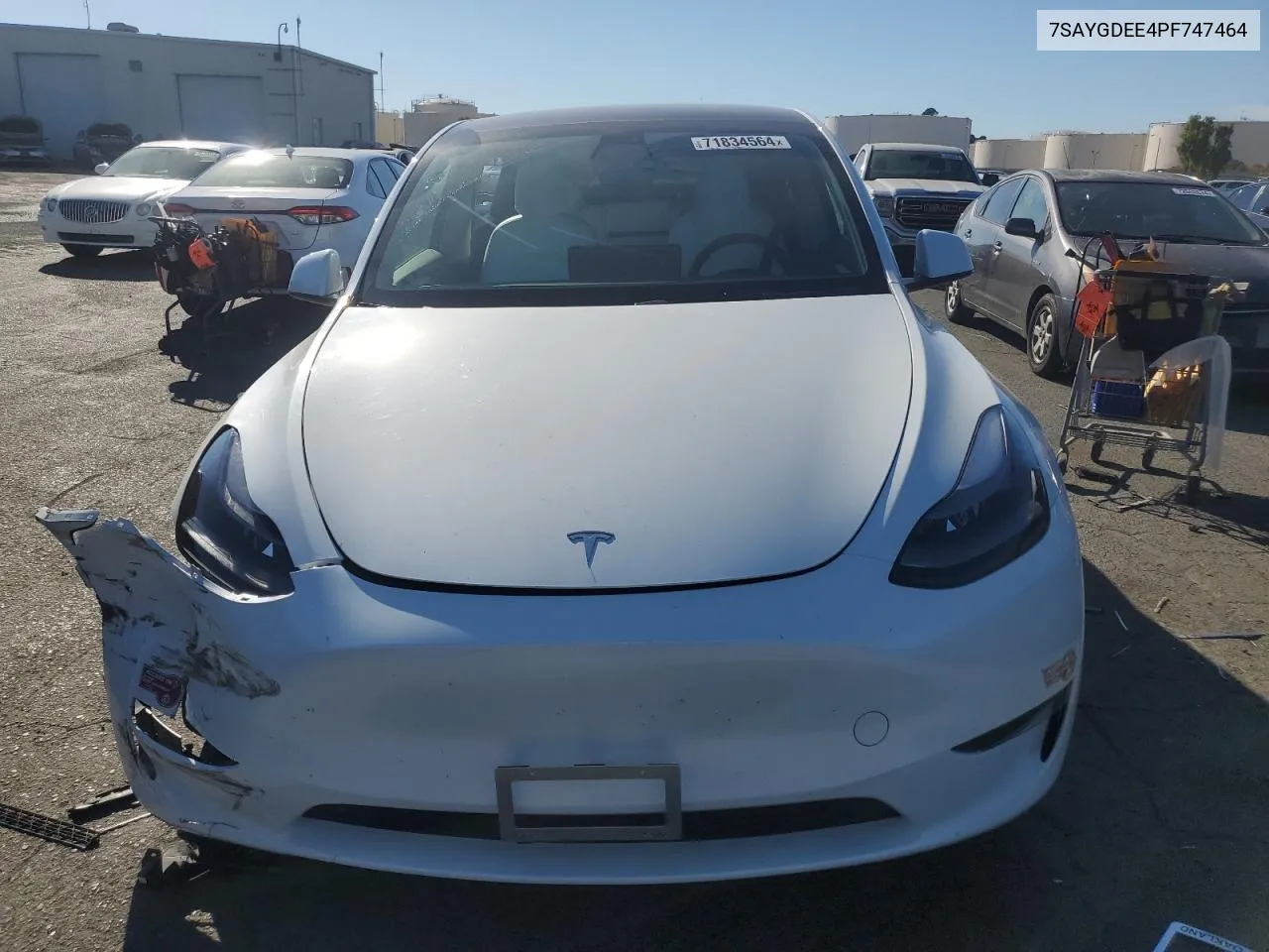 7SAYGDEE4PF747464 2023 Tesla Model Y