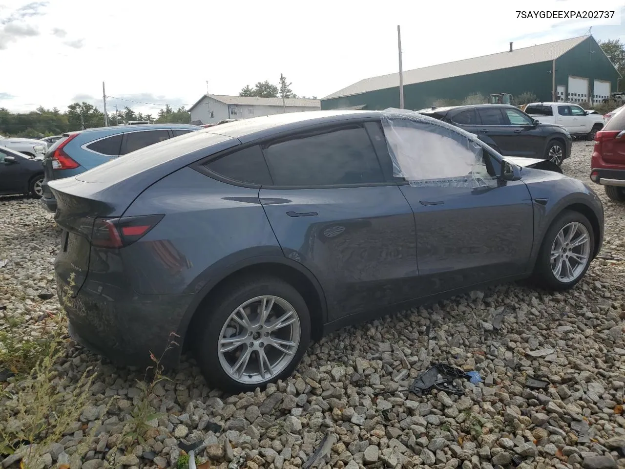 2023 Tesla Model Y VIN: 7SAYGDEEXPA202737 Lot: 71883264