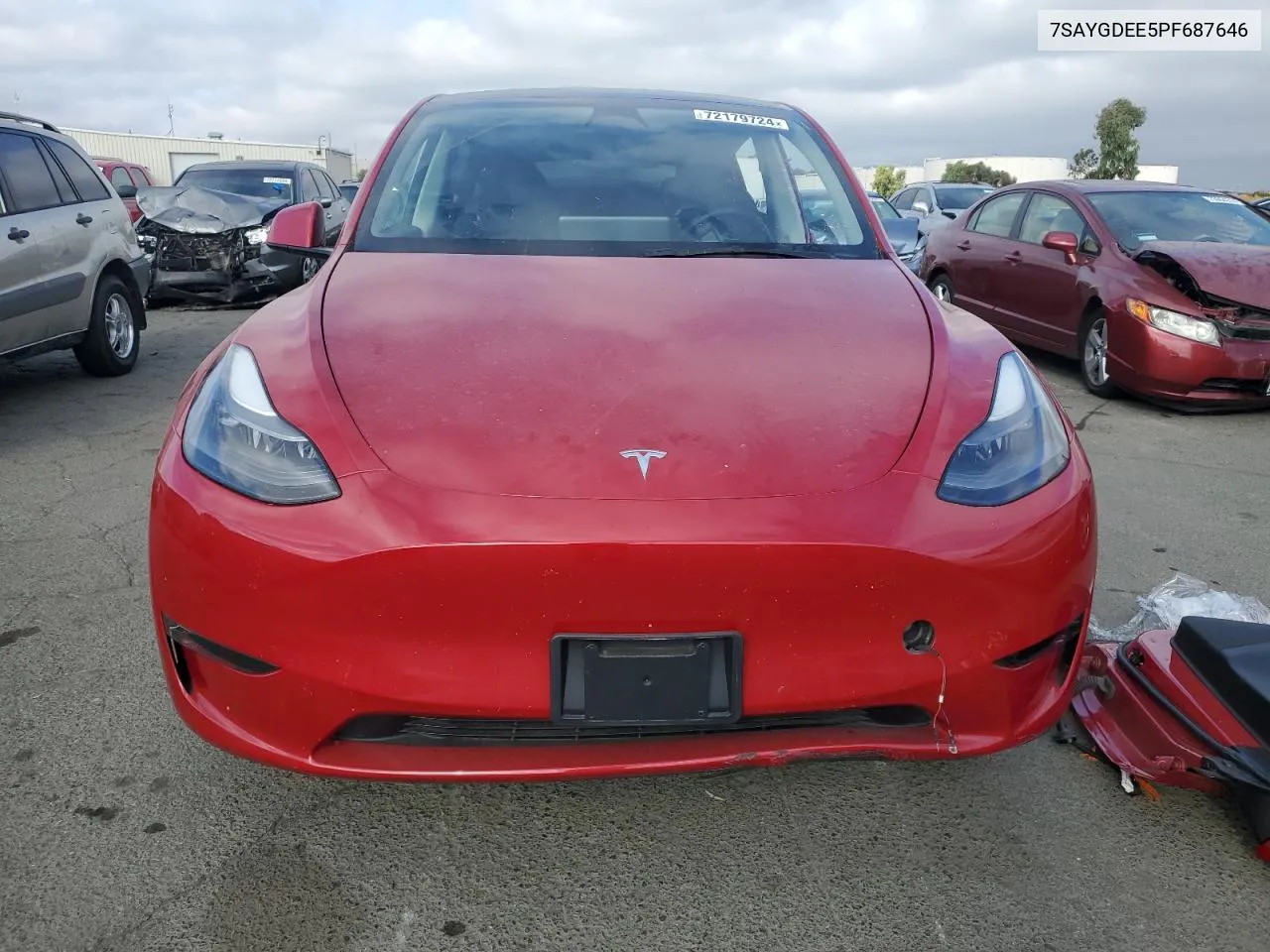 7SAYGDEE5PF687646 2023 Tesla Model Y