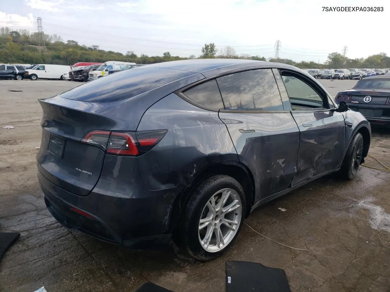 2023 Tesla Model Y VIN: 7SAYGDEEXPA036283 Lot: 72247834