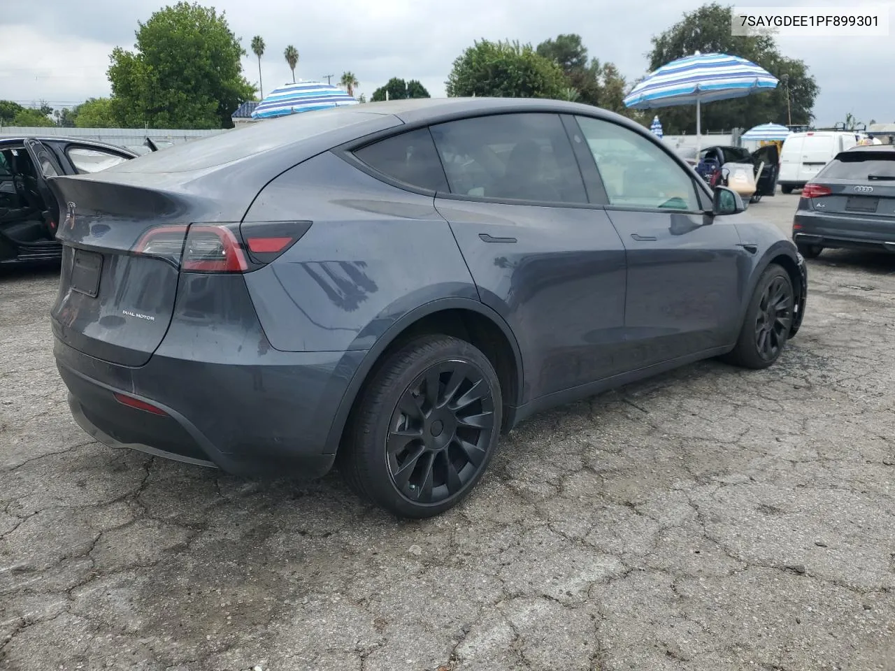 2023 Tesla Model Y VIN: 7SAYGDEE1PF899301 Lot: 72255244