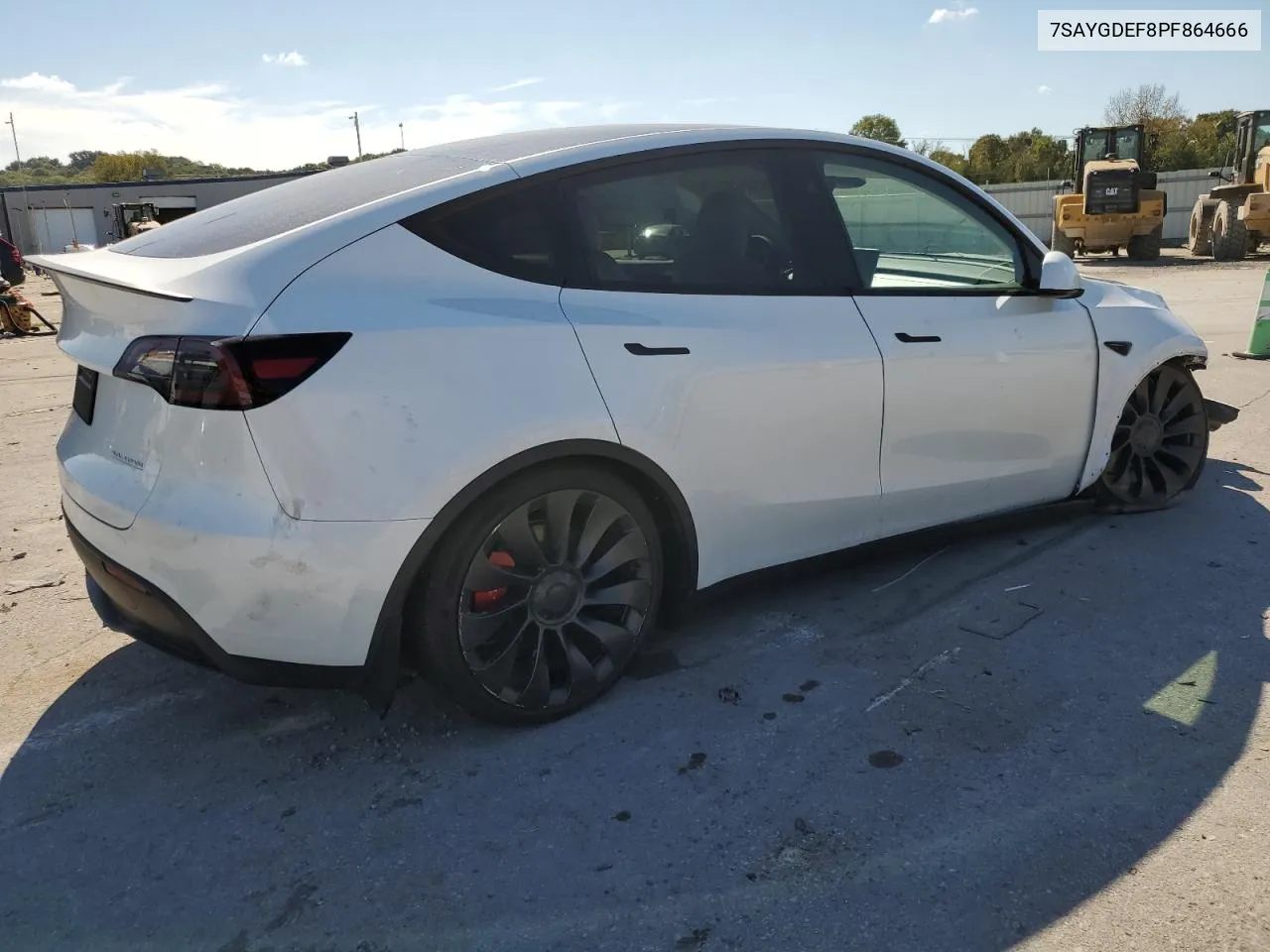 2023 Tesla Model Y VIN: 7SAYGDEF8PF864666 Lot: 72354154