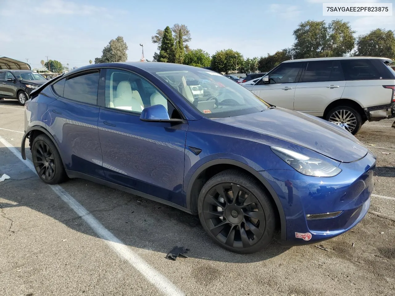 2023 Tesla Model Y VIN: 7SAYGAEE2PF823875 Lot: 72427394