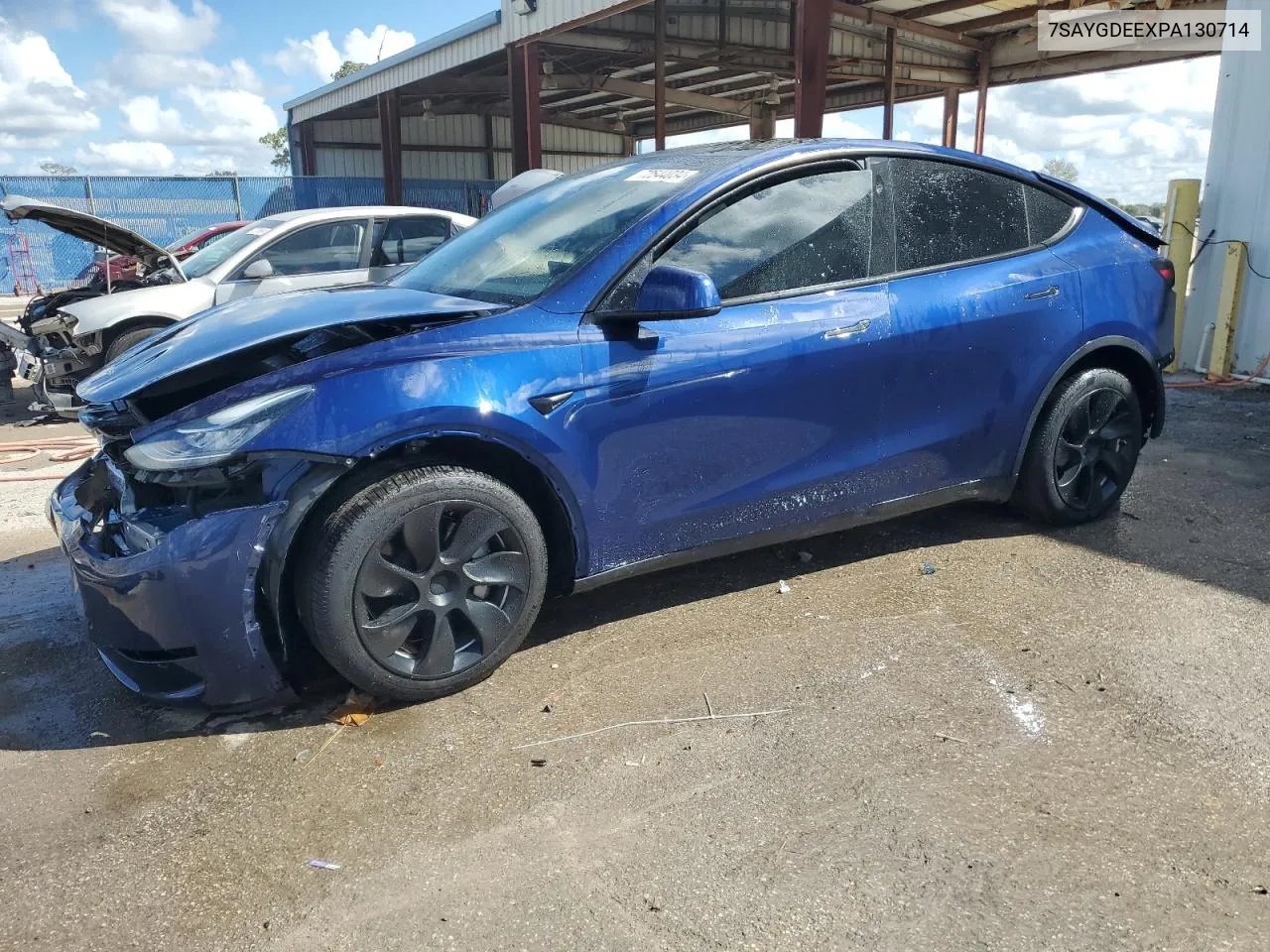 2023 Tesla Model Y VIN: 7SAYGDEEXPA130714 Lot: 72544034