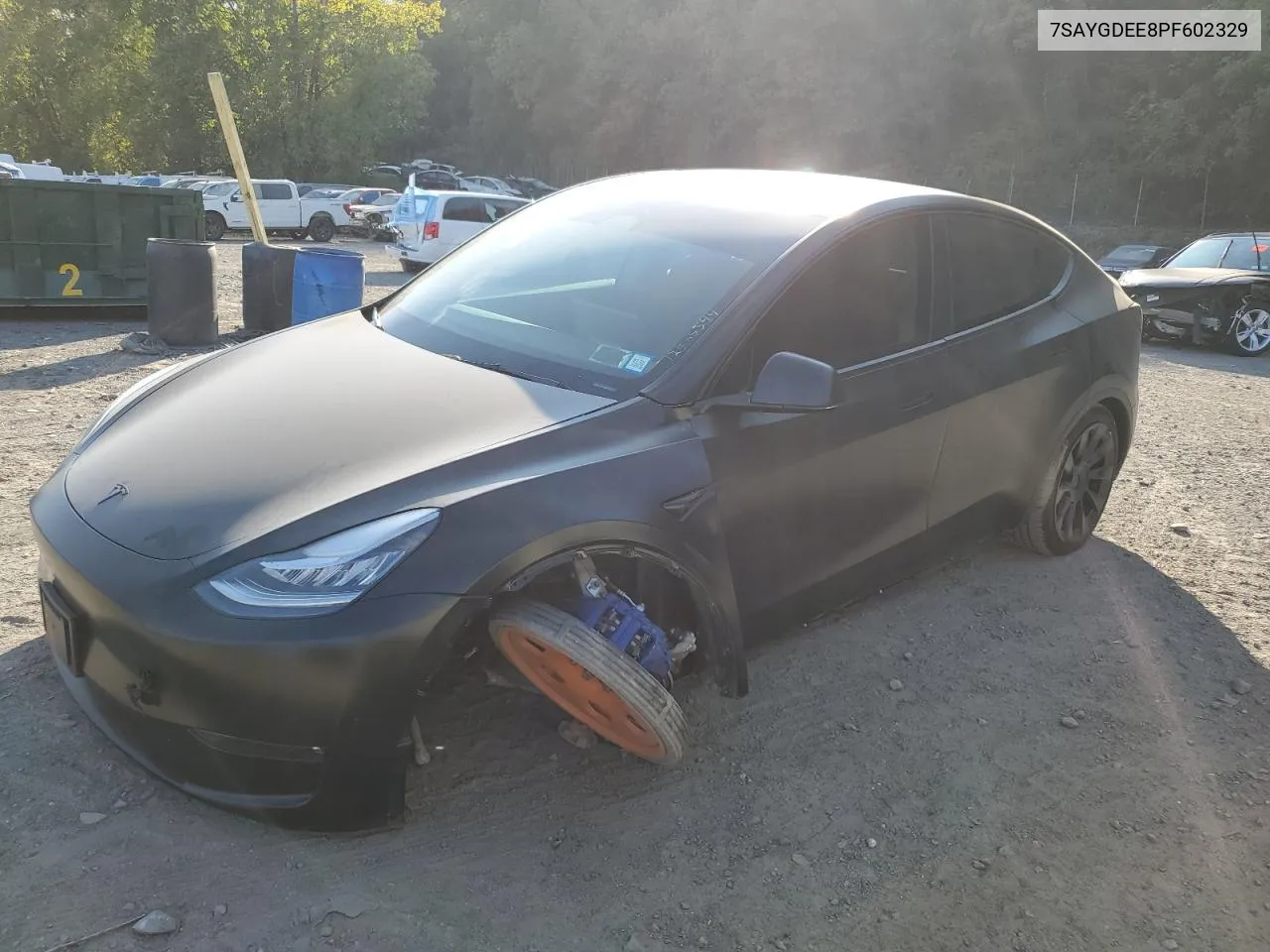 2023 Tesla Model Y VIN: 7SAYGDEE8PF602329 Lot: 72585544