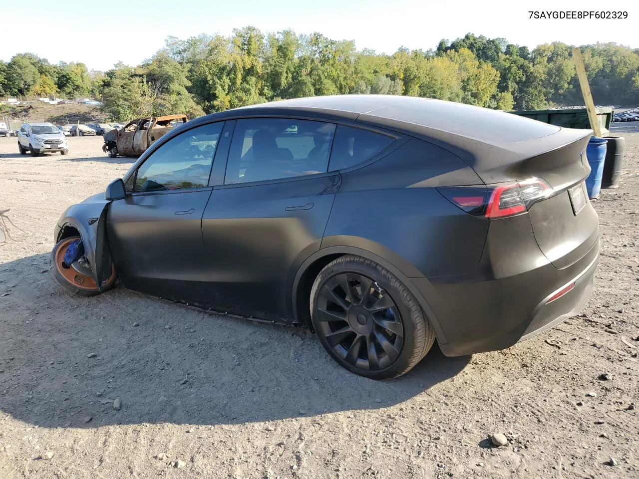 2023 Tesla Model Y VIN: 7SAYGDEE8PF602329 Lot: 72585544