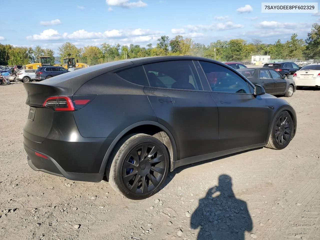 2023 Tesla Model Y VIN: 7SAYGDEE8PF602329 Lot: 72585544