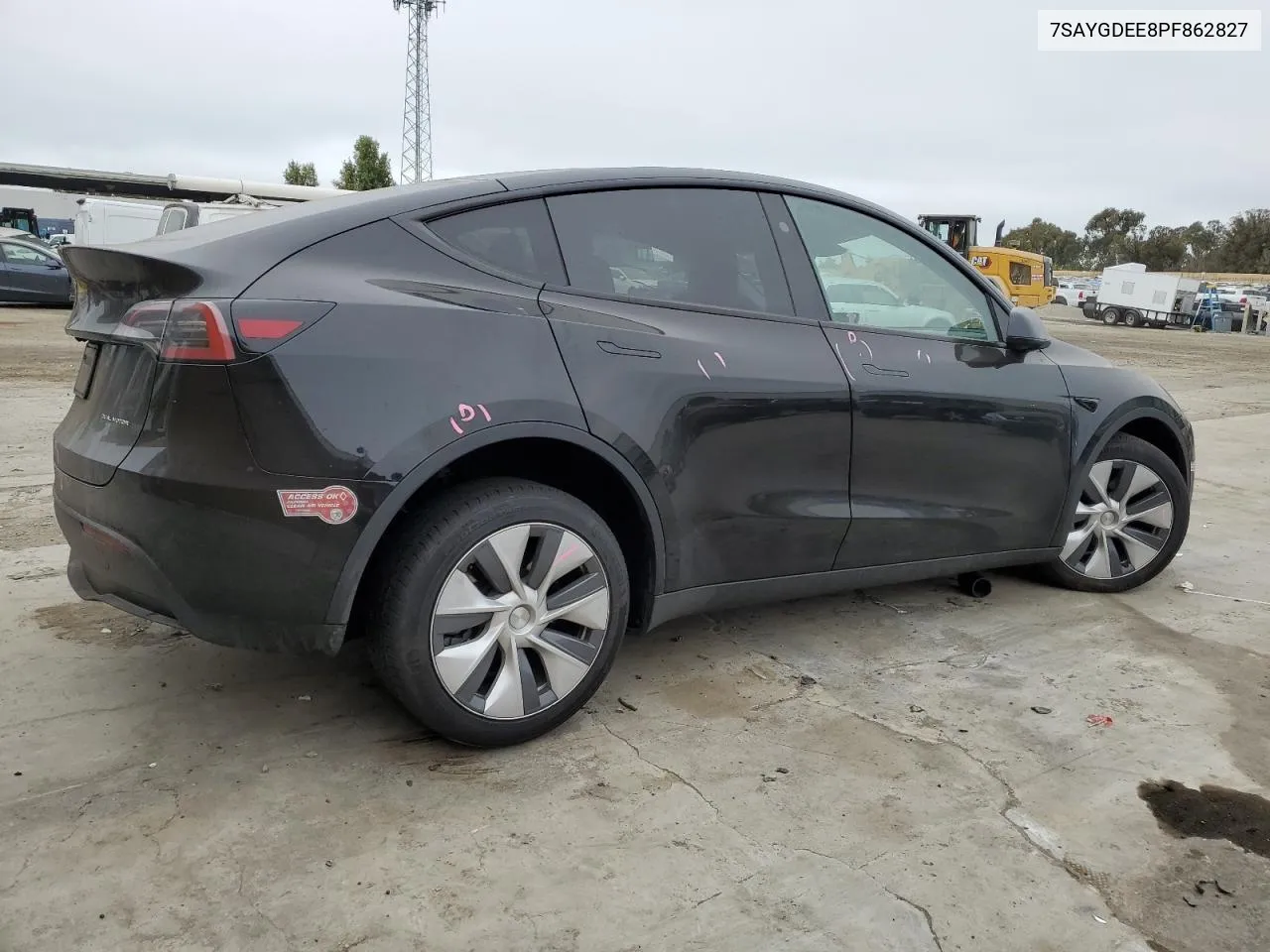 2023 Tesla Model Y VIN: 7SAYGDEE8PF862827 Lot: 72654824