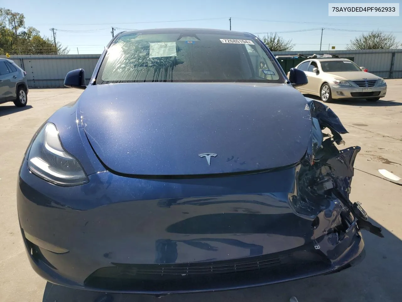 7SAYGDED4PF962933 2023 Tesla Model Y