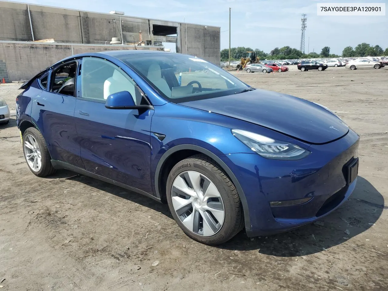 2023 Tesla Model Y VIN: 7SAYGDEE3PA120901 Lot: 73037964