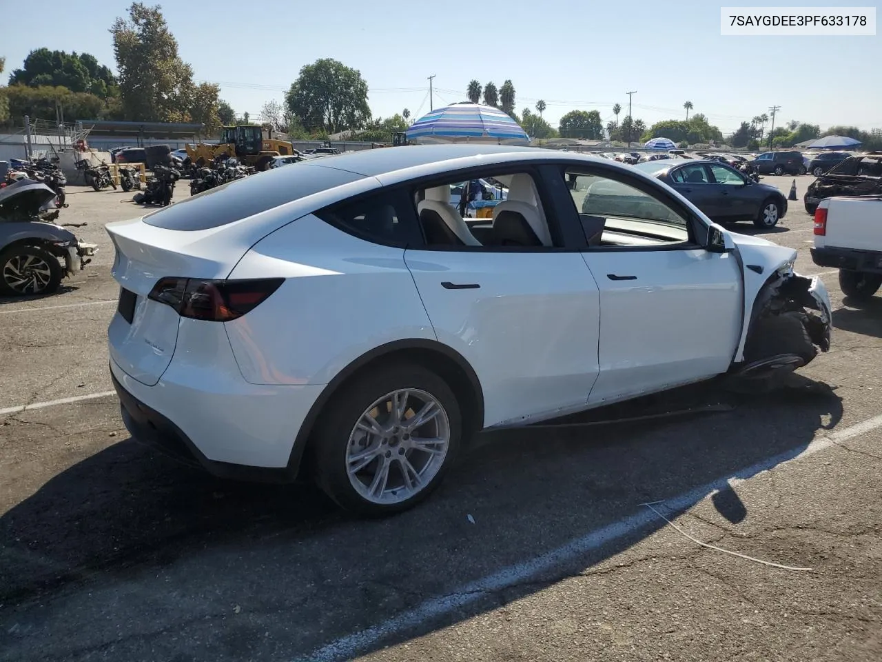 7SAYGDEE3PF633178 2023 Tesla Model Y