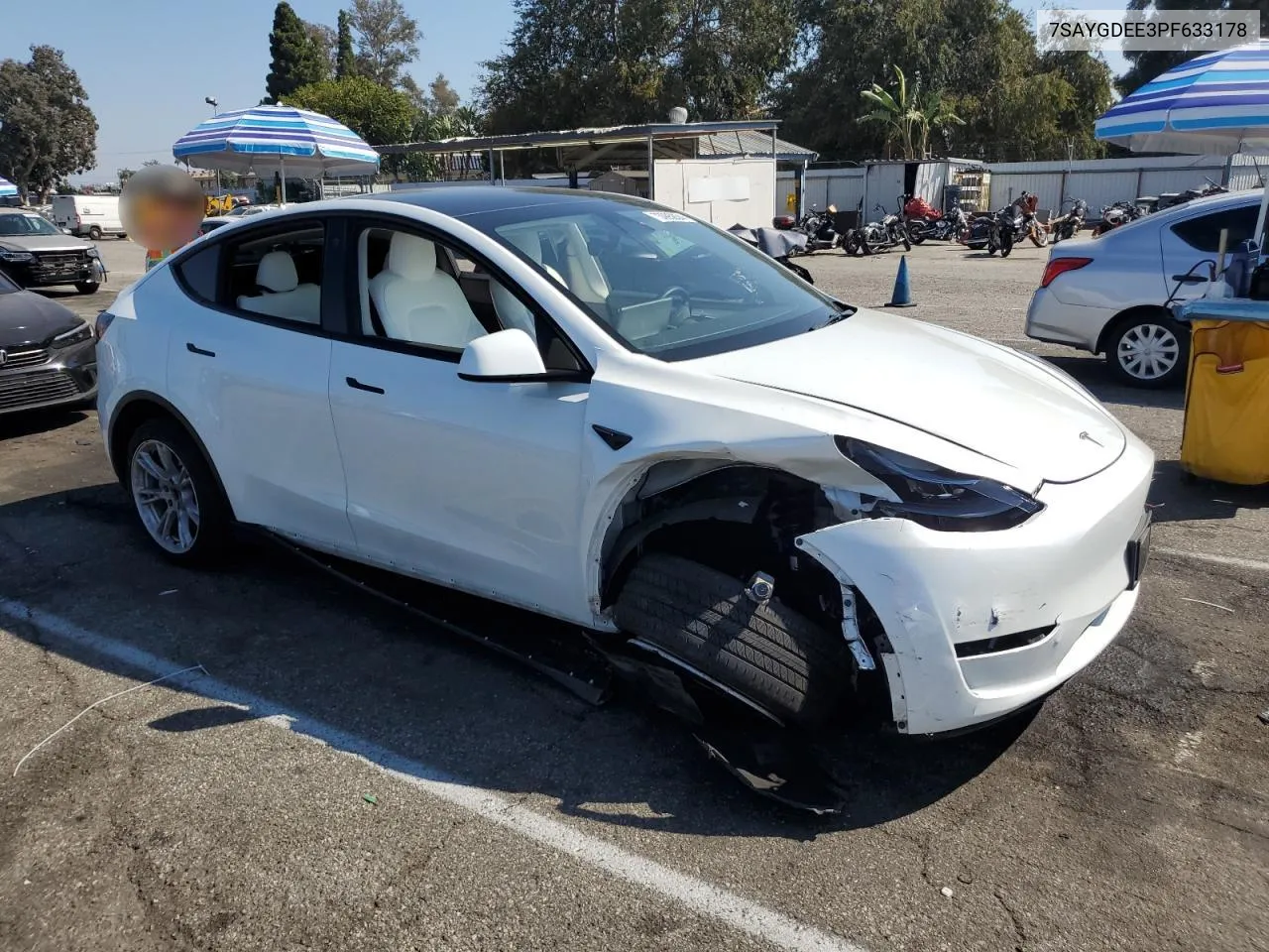 7SAYGDEE3PF633178 2023 Tesla Model Y