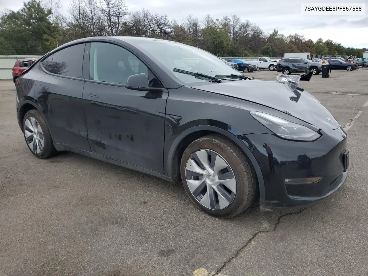 2023 Tesla Model Y VIN: 7SAYGDEE8PF867588 Lot: 73421954