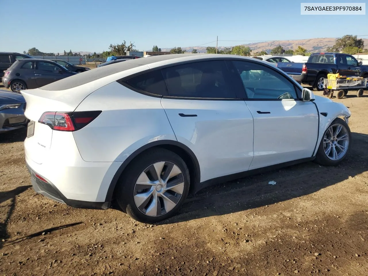 7SAYGAEE3PF970884 2023 Tesla Model Y