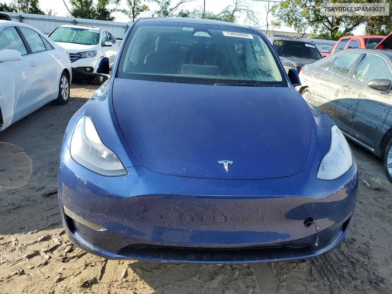 2023 Tesla Model Y VIN: 7SAYGDEE5PA163071 Lot: 73850094