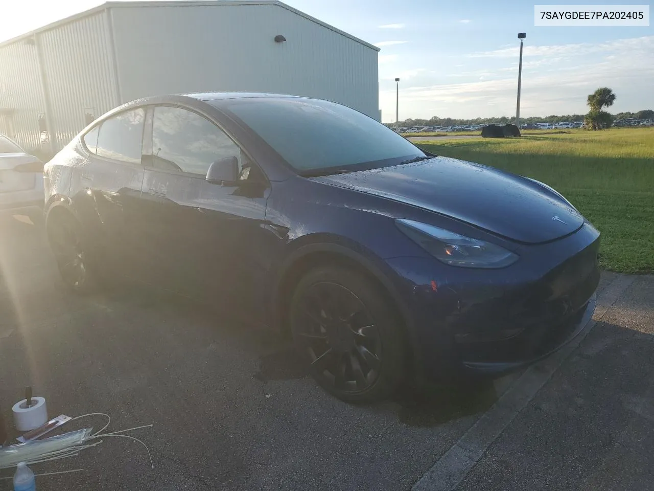 2023 Tesla Model Y VIN: 7SAYGDEE7PA202405 Lot: 74207884