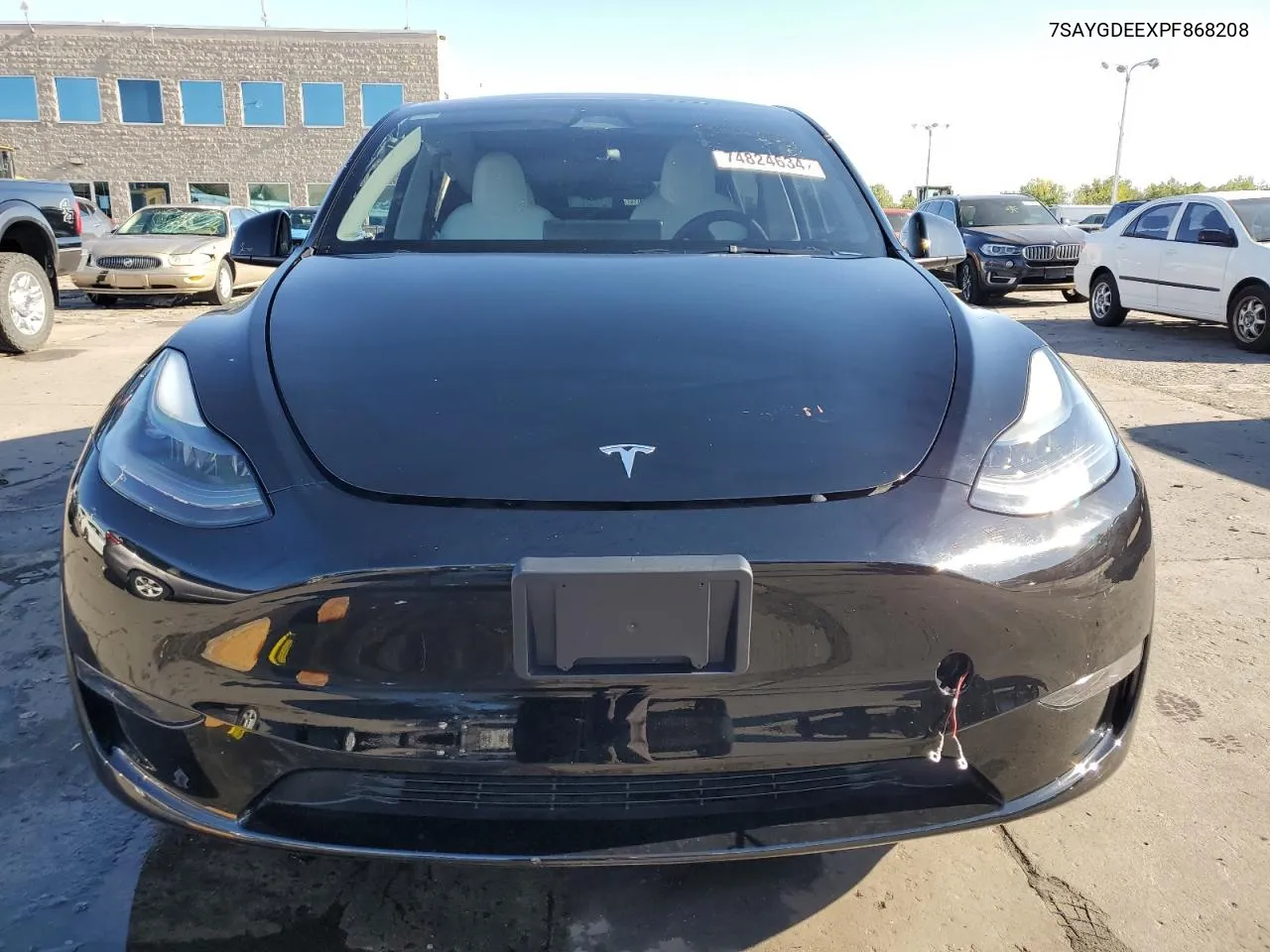 2023 Tesla Model Y VIN: 7SAYGDEEXPF868208 Lot: 74824634