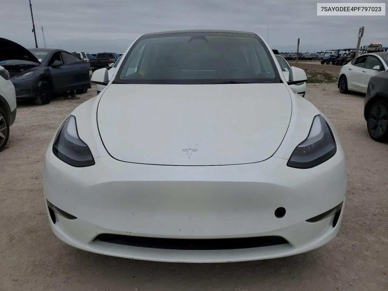 2023 Tesla Model Y VIN: 7SAYGDEE4PF797023 Lot: 75200184