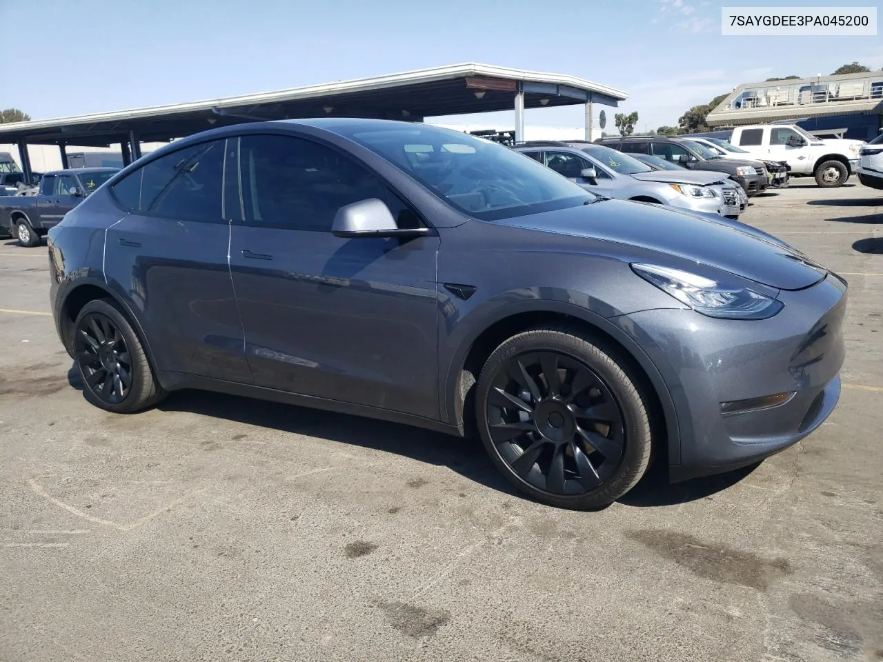 2023 Tesla Model Y VIN: 7SAYGDEE3PA045200 Lot: 75307564