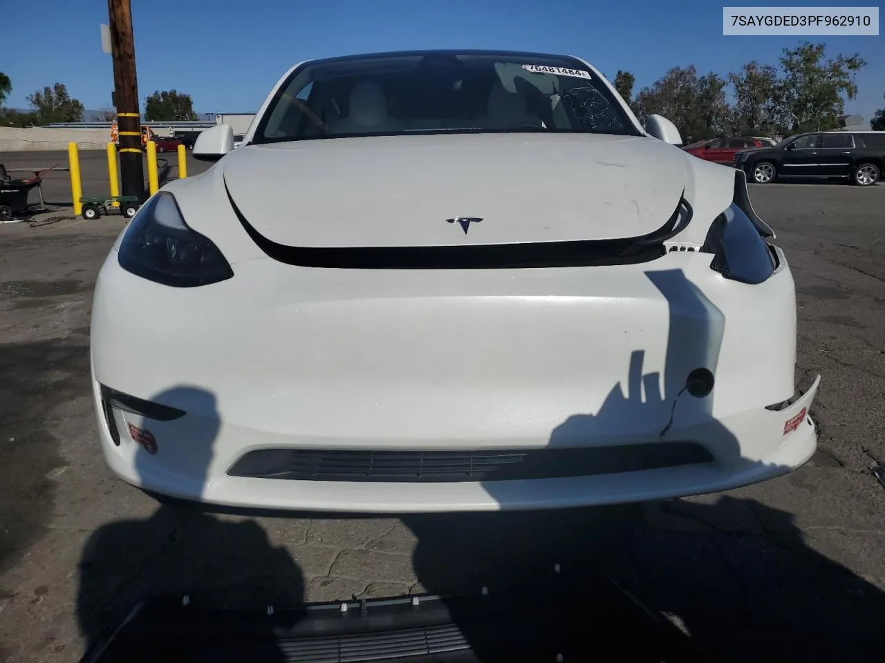 2023 Tesla Model Y VIN: 7SAYGDED3PF962910 Lot: 76481484