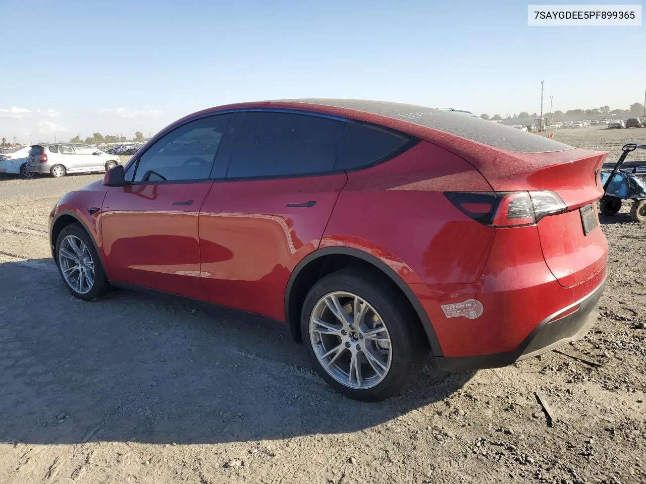 2023 Tesla Model Y VIN: 7SAYGDEE5PF899365 Lot: 76614674