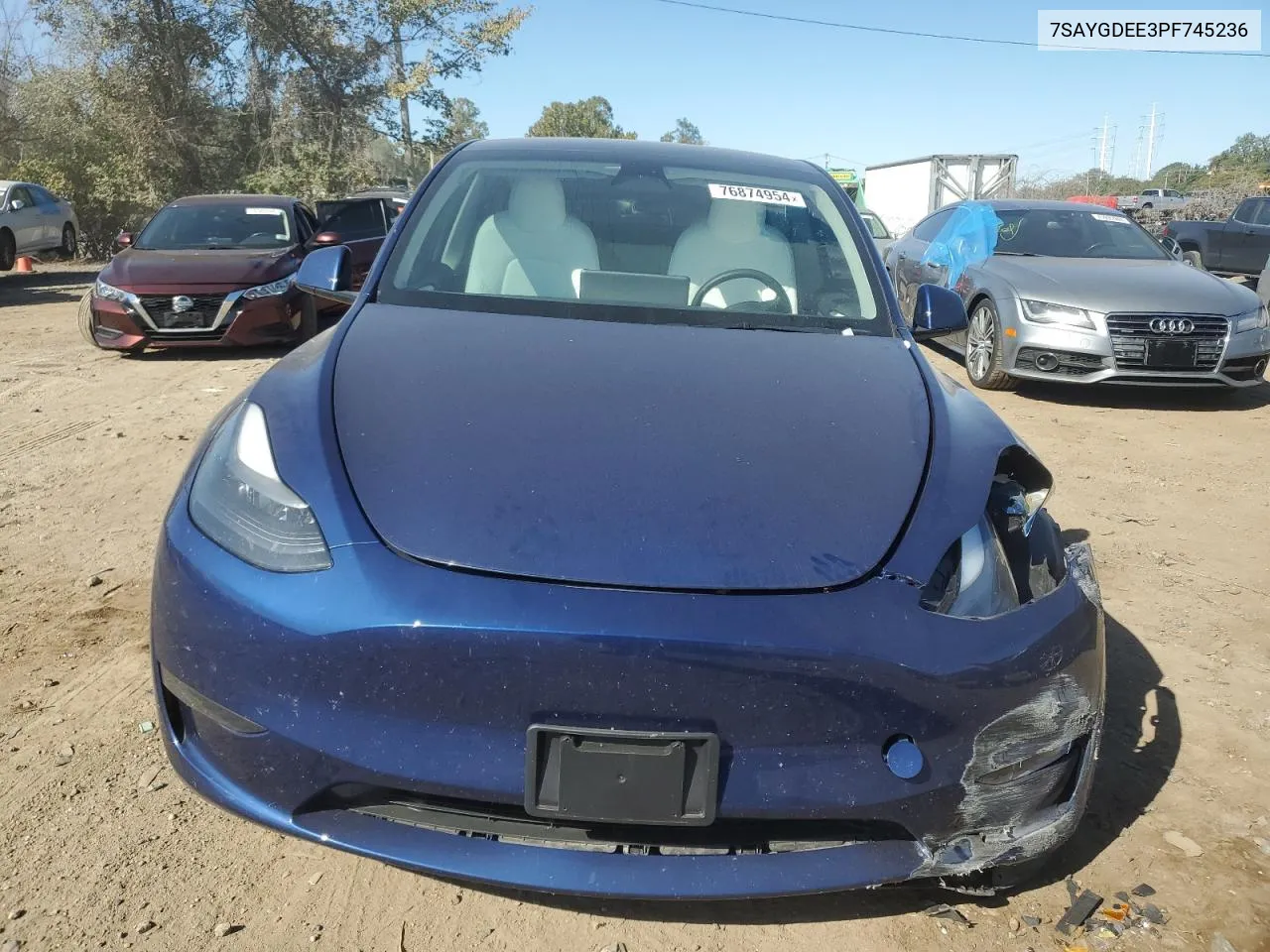 7SAYGDEE3PF745236 2023 Tesla Model Y