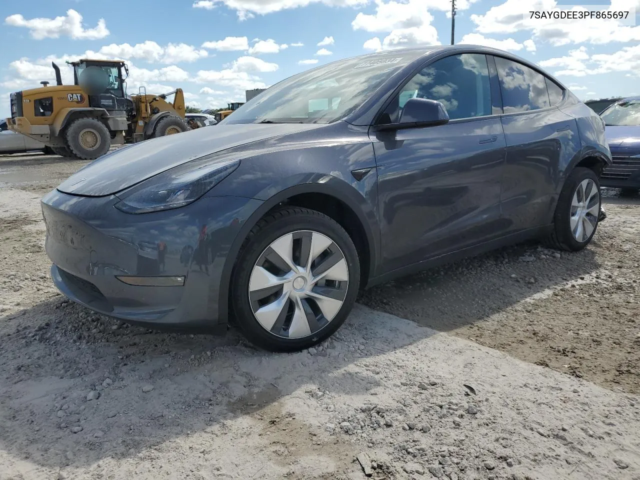 2023 Tesla Model Y VIN: 7SAYGDEE3PF865697 Lot: 77405034