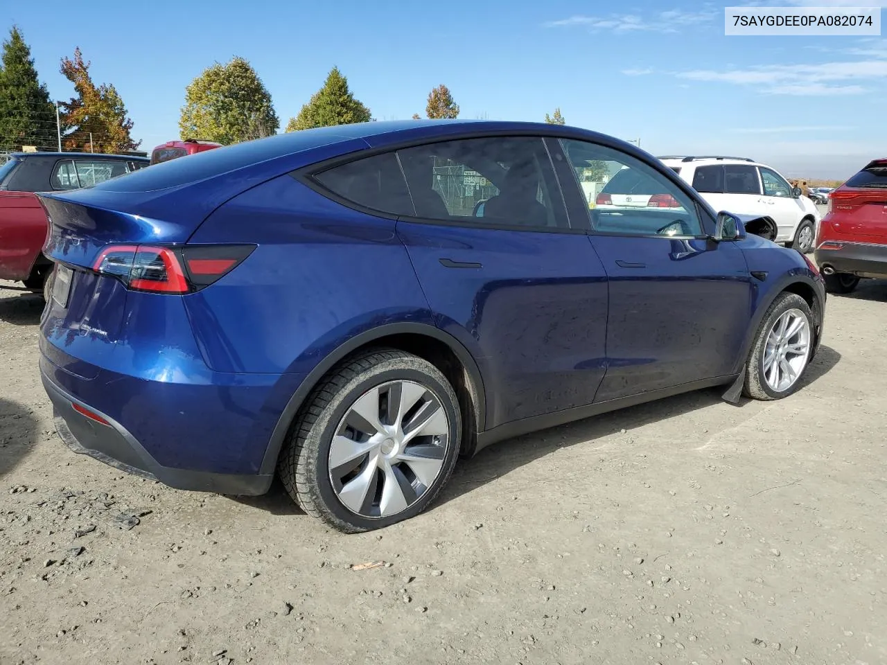 2023 Tesla Model Y VIN: 7SAYGDEE0PA082074 Lot: 77795004