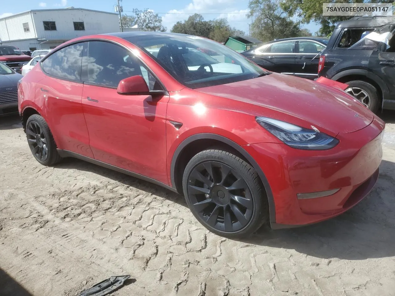 2023 Tesla Model Y VIN: 7SAYGDEE0PA051147 Lot: 78479124