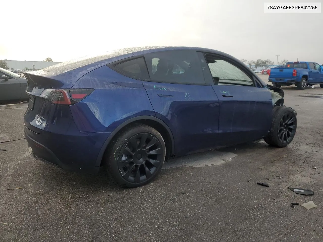 2023 Tesla Model Y VIN: 7SAYGAEE3PF842256 Lot: 79489694