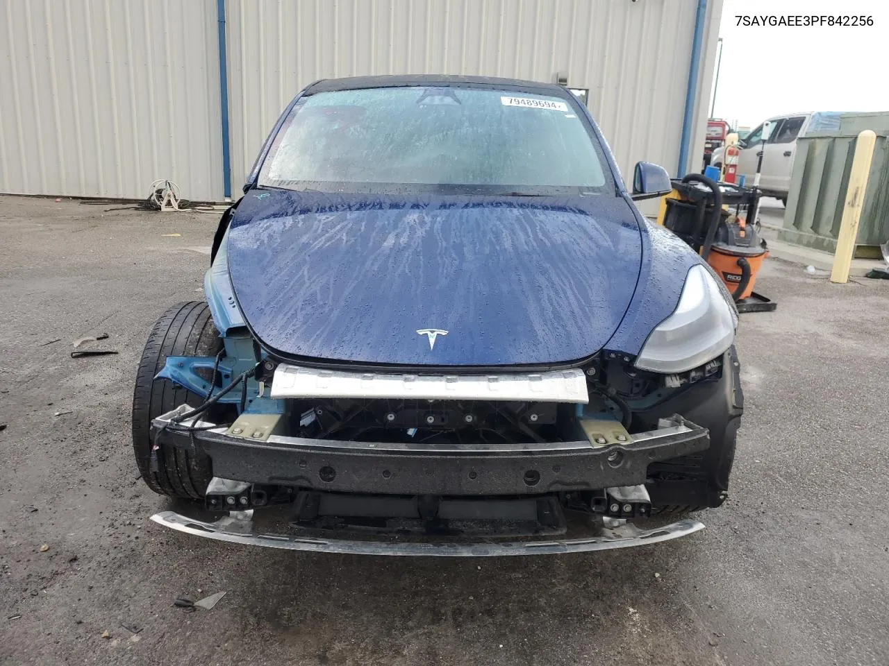 2023 Tesla Model Y VIN: 7SAYGAEE3PF842256 Lot: 79489694